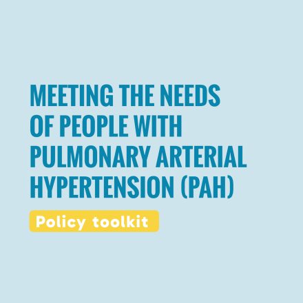 Policy toolkit identifies opportunities to improve the pulmonary arterial hypertension patient journey