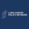 lung cancer policy network logo and background