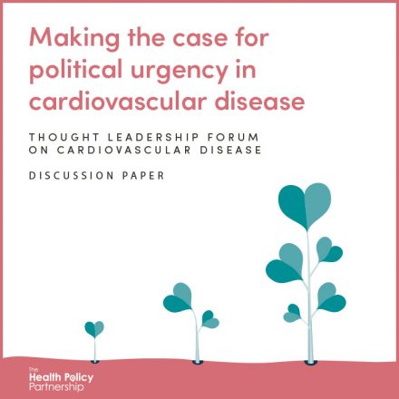 HPP publishes discussion paper to kick off new Thought Leadership Forum on Cardiovascular Disease